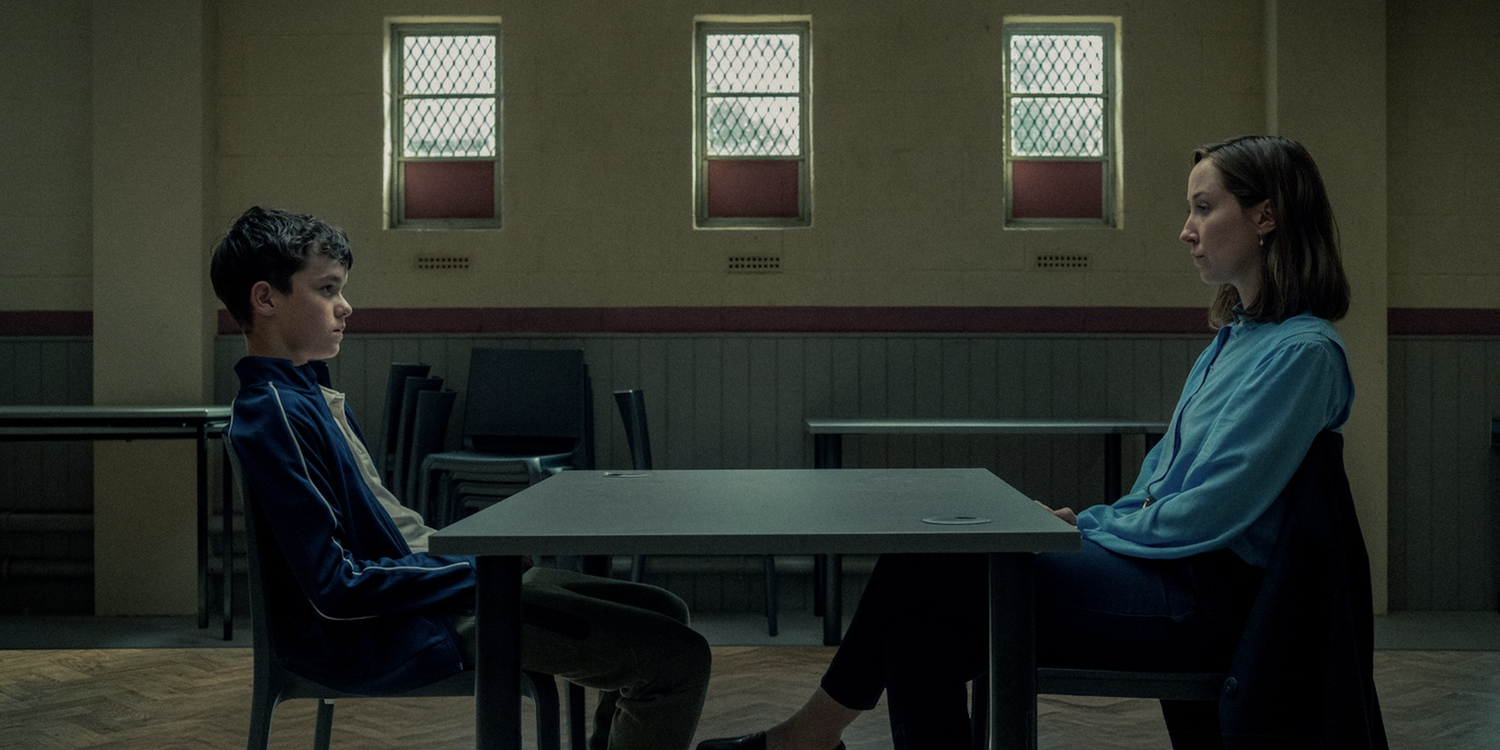 Owen Cooper and Erin Doherty in "Adolescence."