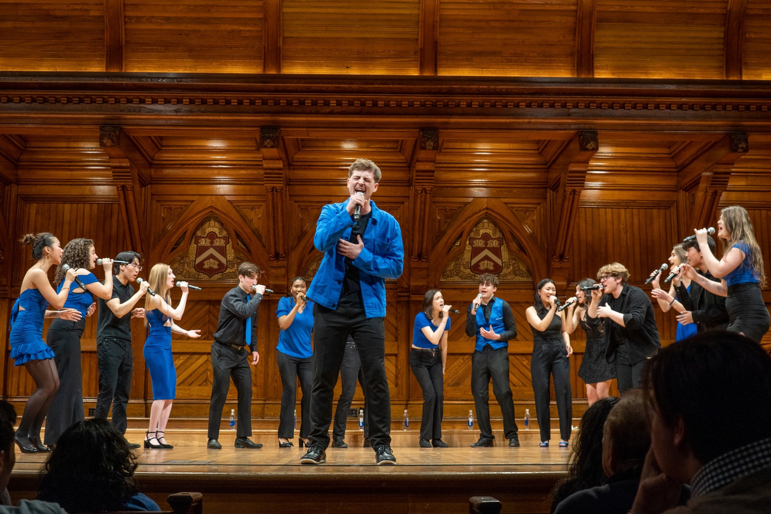 The Harvard Callbacks performed during the second half of the evening.