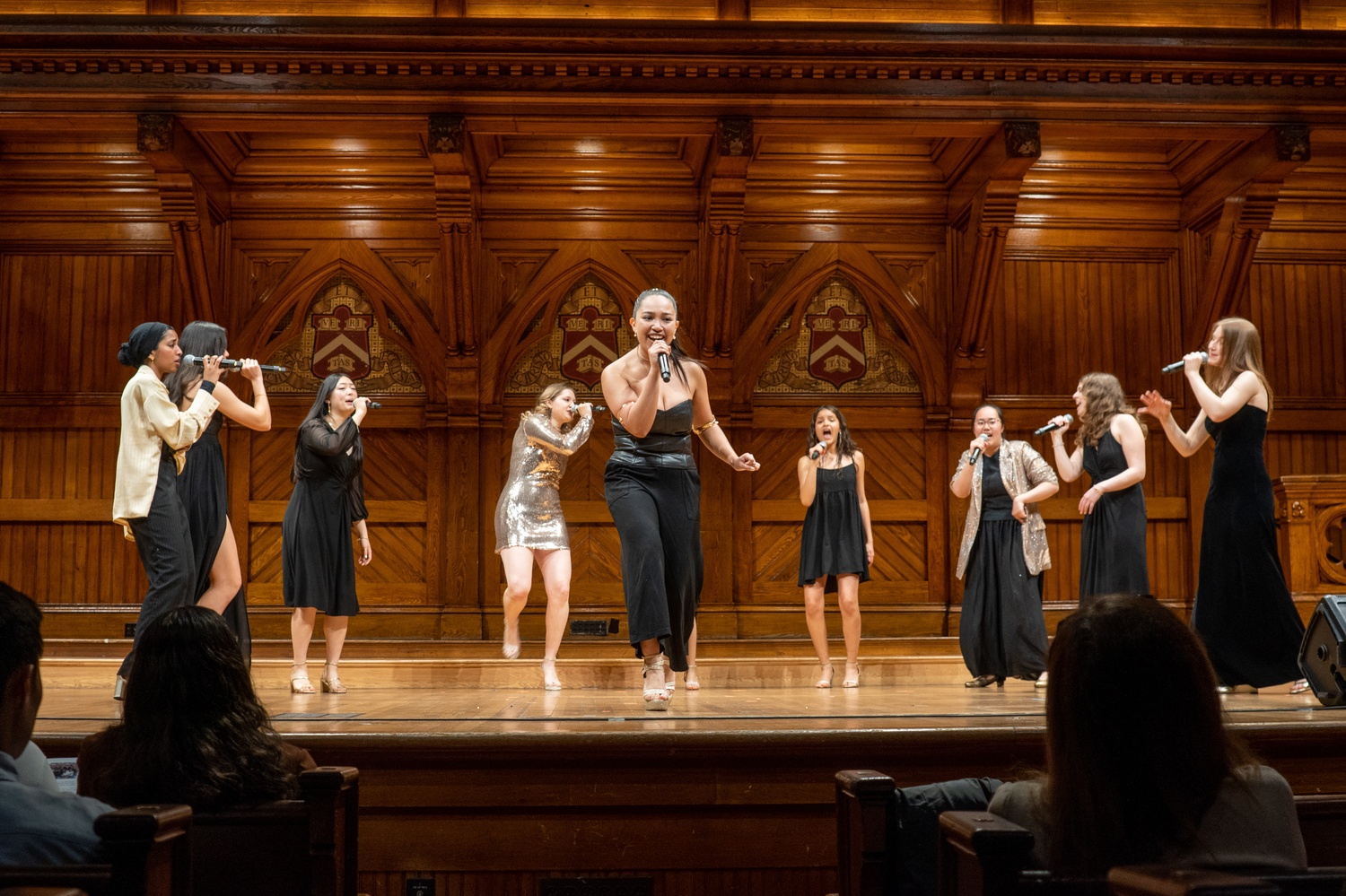 The Fallen Angels performed at Sanders Theatre on March 28.