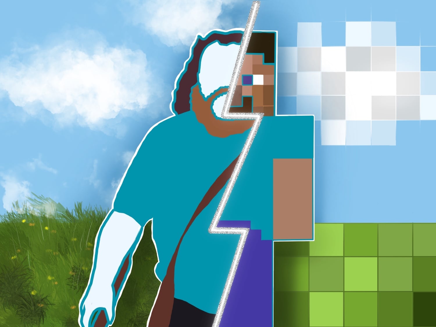 Jack Black stars in "A Minecraft Movie."