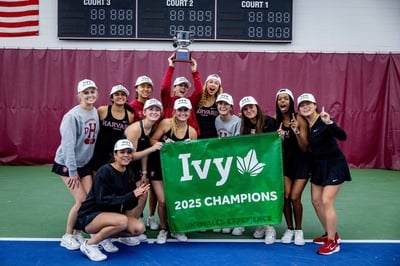 Cover image for Women's Tennis Ivy Champs