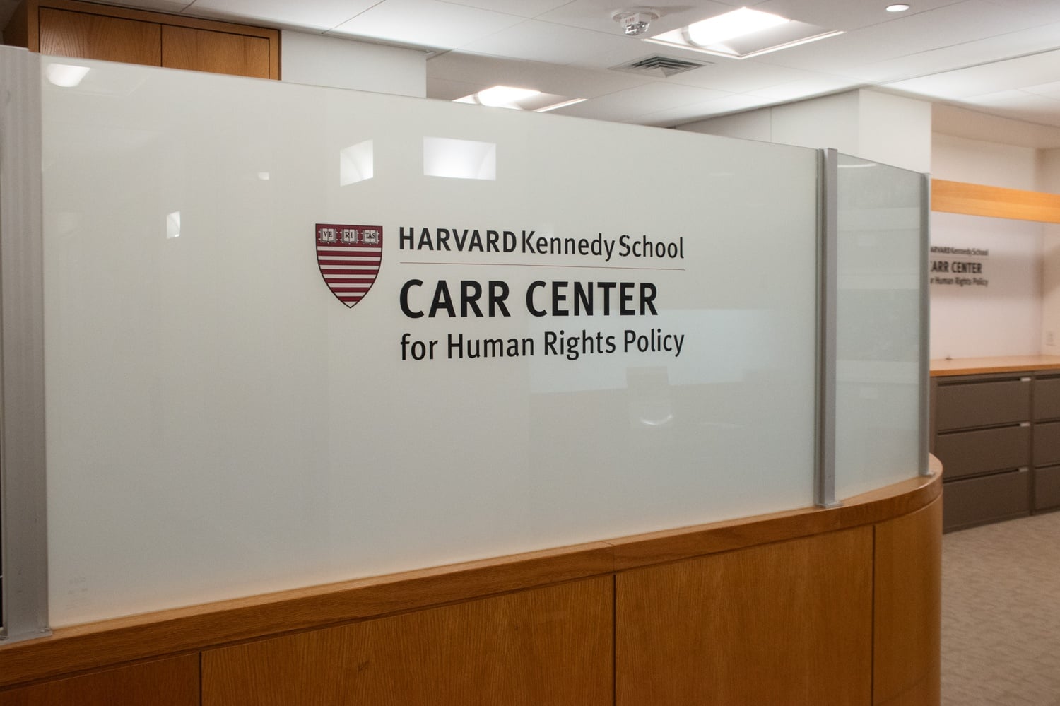 The Carr-Ryan Center for Human Rights is located in the Harvard Kennedy School.