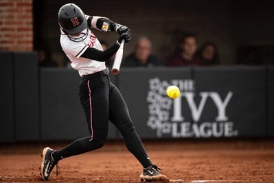 Cover image for Crimson Softball Sweeps Archrival Yale