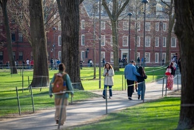 Cover image for Hour by Hour: How Harvard’s Donations Surged After Garber Challenged Trump