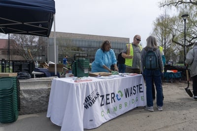 Cover image for Cambridge Earth Day Celebration Offers Sustainability Resources and a Pile of Free Compost