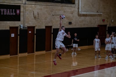 Cover image for Harvard Men’s Volleyball Loses in EIVA Quarterfinals to Penn State, Finishes Season