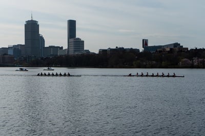 Cover image for Harvard-Radcliffe Lightweight Rowing Racks Up Silverware At Eastern Sprints