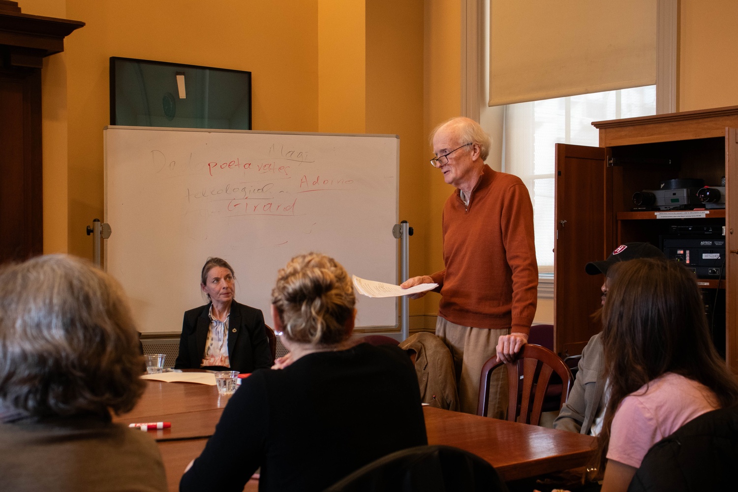Mark Harman talks about Franz Kafka and translation at the Barker Center.