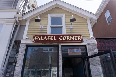 Cover image for Falafel Corner Subjected to One-Day Suspension by Cambridge Board of License Commissioners