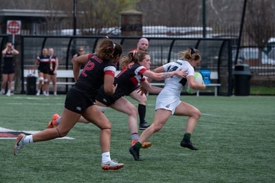 Cover image for Harvard Women’s Rugby Nab Second in Ivy Championship Tournament