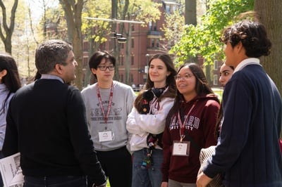 Cover image for ‘Uplifting and Welcoming and Inclusive’: Admitted Students of Class of 2029 Visit for Visitas