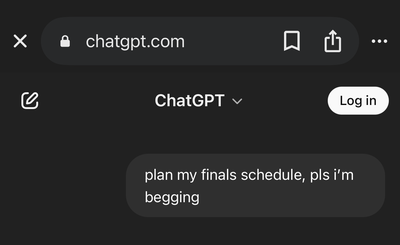 Cover image for Flyby Tries: Letting ChatGPT Determine My Finals Study Schedule