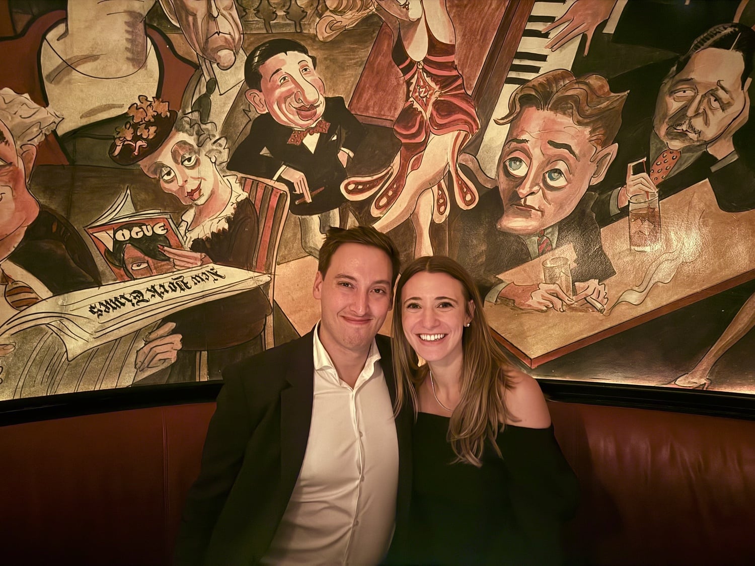 Judith M. and Eliot P. Frost at Monkey Bar.