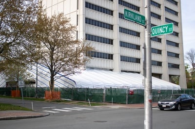 Cover image for Extensive Renovation Project on William James Plaza To Continue Through Spring 2026