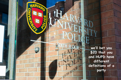 Cover image for HUPD Police Log: Reading Period Edition