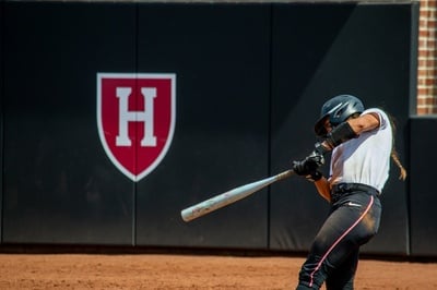 Cover image for Harvard Softball Clinches Ivy Tournament with Series Sweep Against Cornell