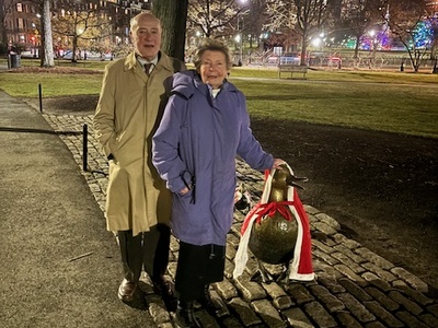 Cover image for Joseph and Molly Nye in Boston Common