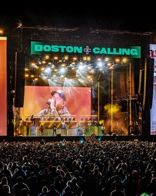 Cover image for Luke Combs Performing at Boston Calling on Friday