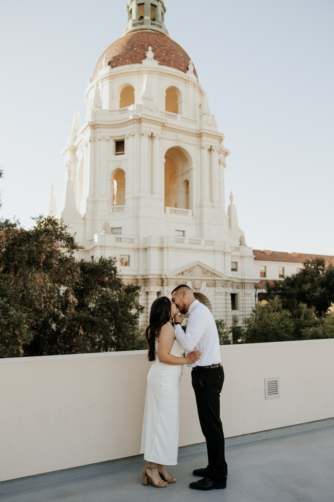 Edwin Dominguez '25 and Savannha Walde are engaged to be married in October in Santa Ana, Calif.