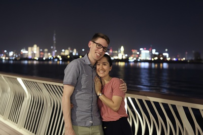 Cover image for Joshua J. Halberstadt '25 and Candace E. Fox Engagement Photo