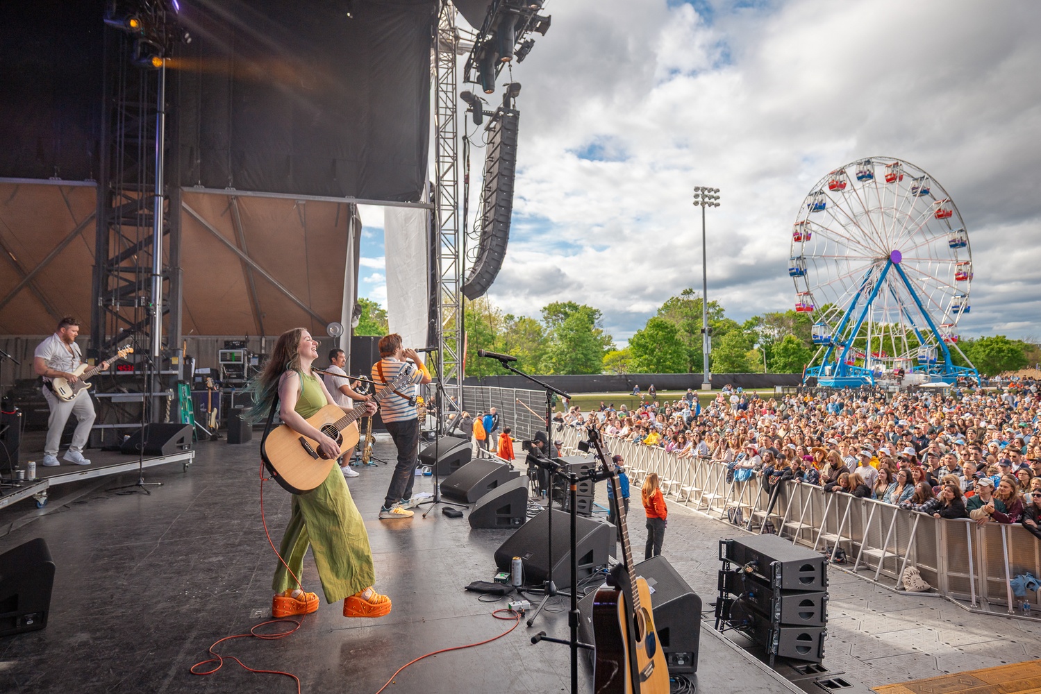 The 502s performed at Boston Calling Music Festival on May 25.