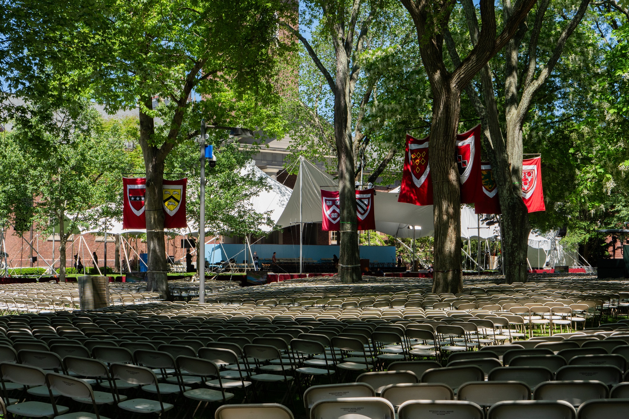 Students and Families Line Up Outside Harvard Yard for 2025 ...