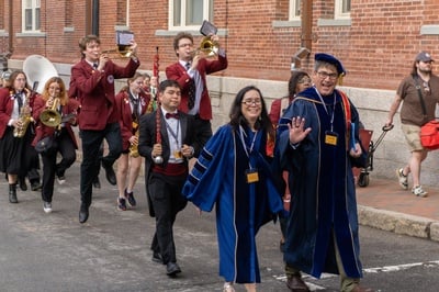 Cover image for ‘Incredibly Surreal’: Harvard College Seniors Receive Diplomas at House Ceremonies After Turbulent Spring