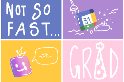 Cover image for Not So Fast, Grad