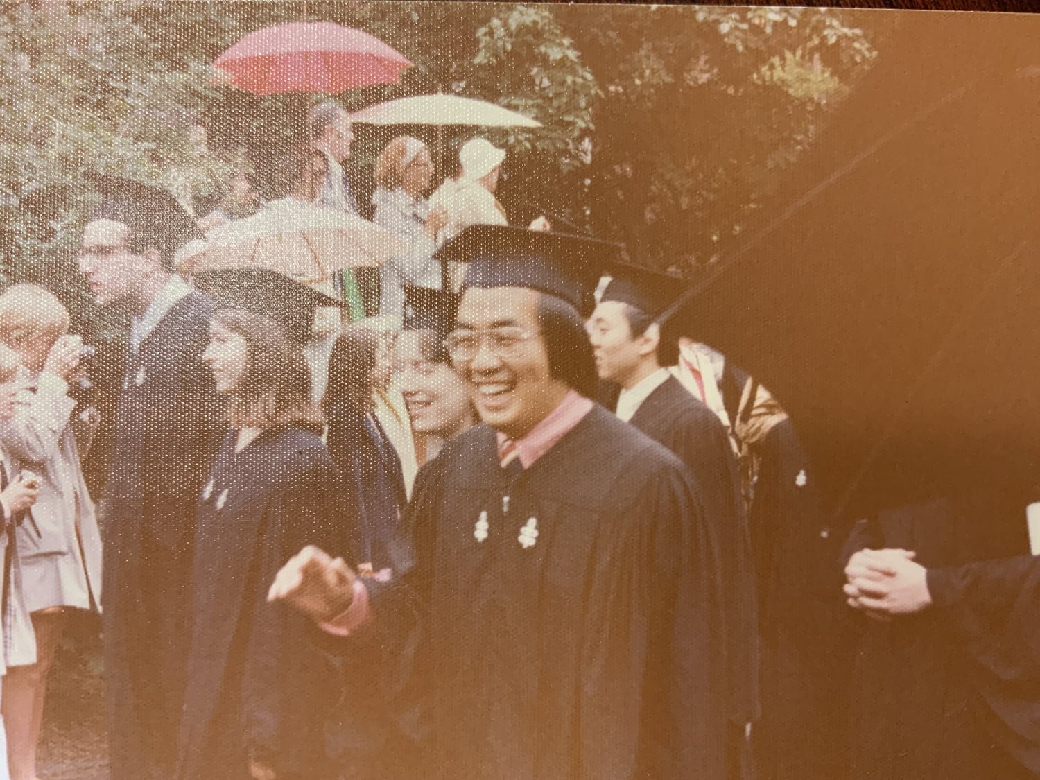 Harold H. Koh ’75 at his Harvard Commencement ceremony.