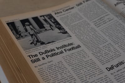 Cover image for The Battle Over the Du Bois Institute