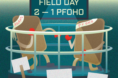 Cover image for The Adams-Pfoho Dining Hall War of 1999