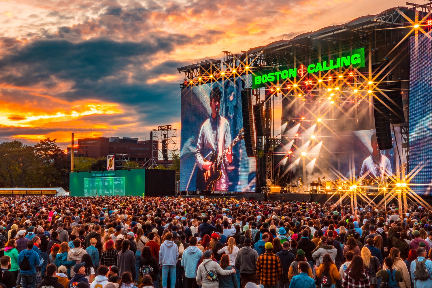 Vampire Weekend performed at Boston Calling Music Festival on May 25.