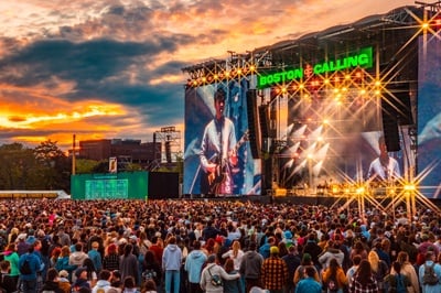 Cover image for Vampire Weekend at Boston Calling