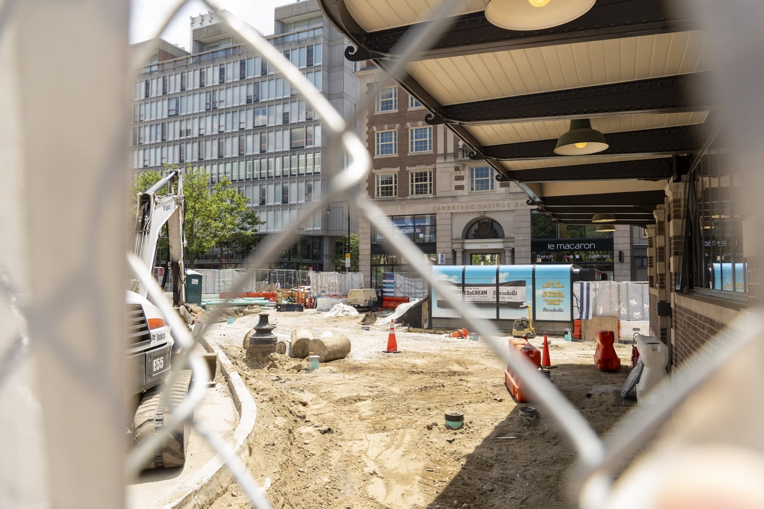 Construction in Harvard Square, Summer 2025.