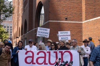 Cover image for Judge Rejects Nationwide Relief in AAUP, MESA Lawsuit Over Noncitizen Speech, Issues Narrower Protections