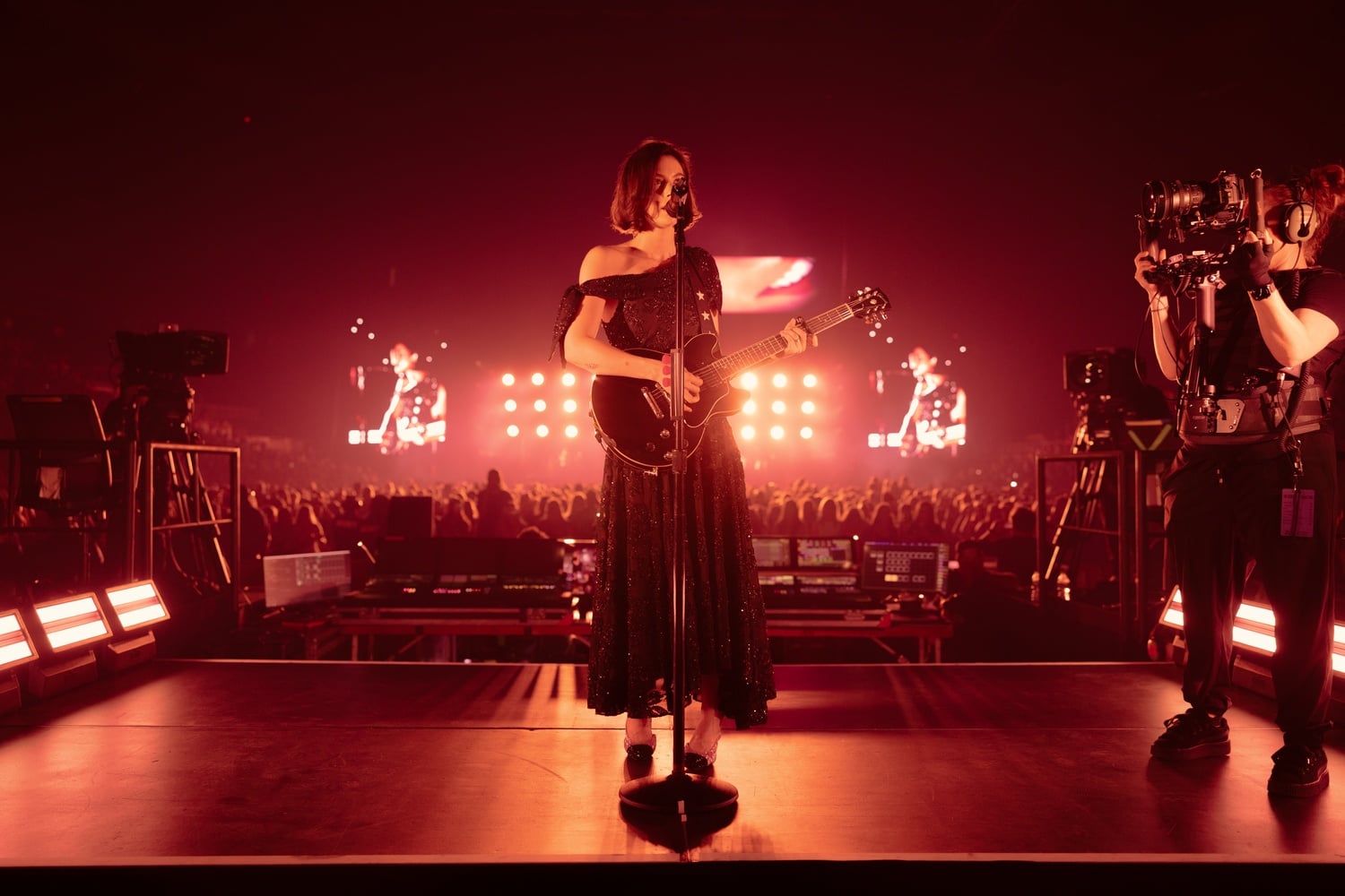 Gracie Abrams performed at TD Garden on July 24.