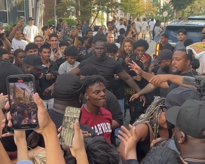 Cover image for Surprise Visit From Star YouTube Streamer ‘IShowSpeed’ Draws Hundreds to Harvard Square
