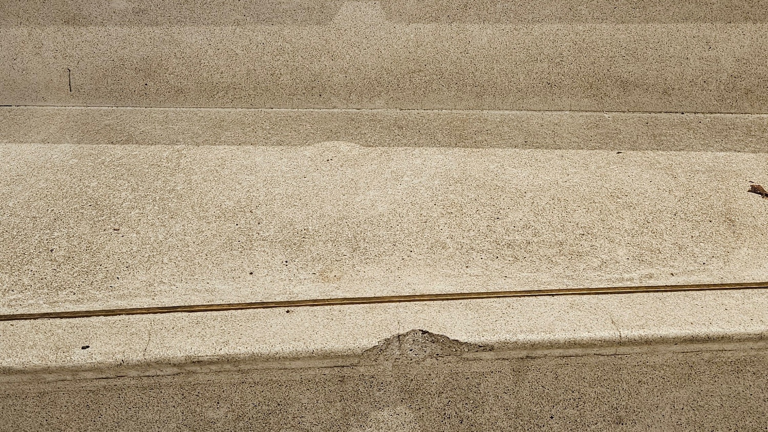 Stairs in the newly renovated Adams House have been damaged by scooters.