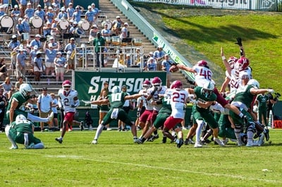 Cover image for Harvard Football Dominates Stetson 59-7 in Season Opener