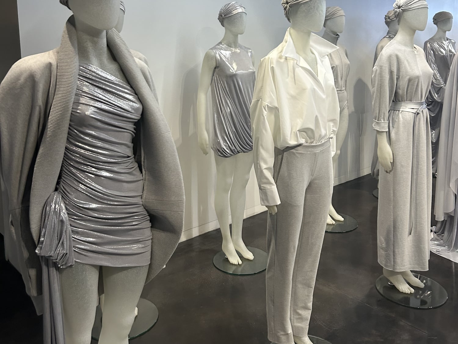 Kamali reimagined her famous "Sweats" collection from the 80s.