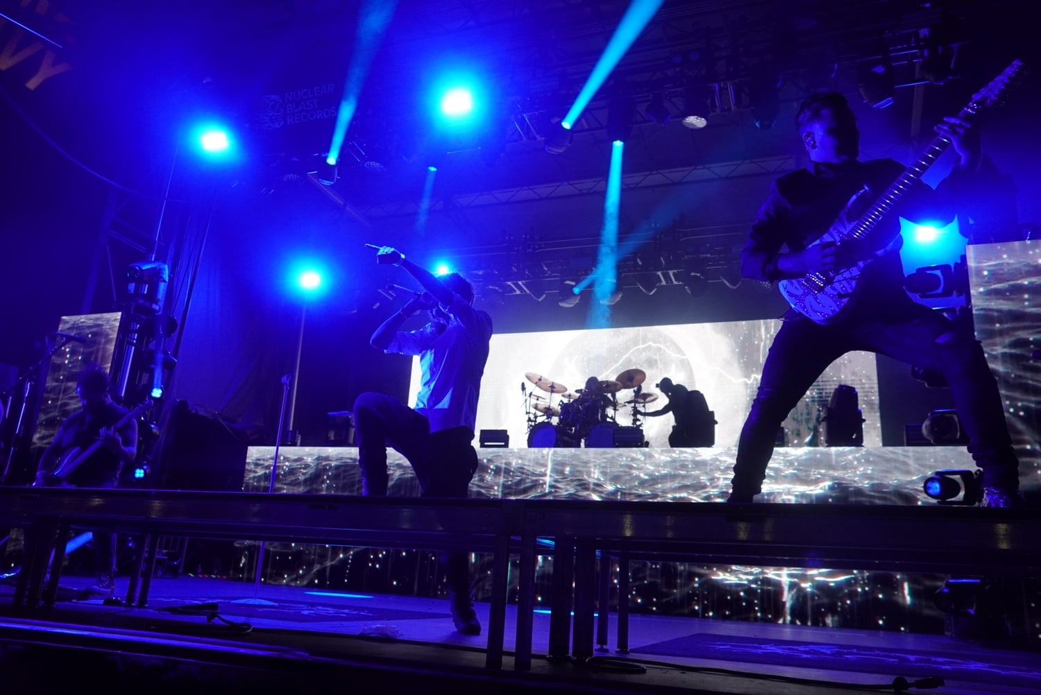 Lorna Shore performed at the New England Metal and Hardcore Festival on Sept. 20.