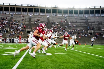 Cover image for In Photos: Harvard Football Turns Heartbreak Into Payback Against Brown