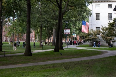 Cover image for After Year of Budget Cuts, Some Harvard Schools Resume Merit Raises