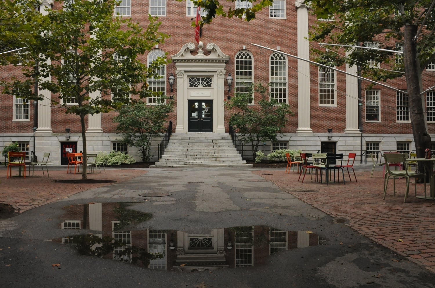 Lehman Hall is located in Harvard Yard.