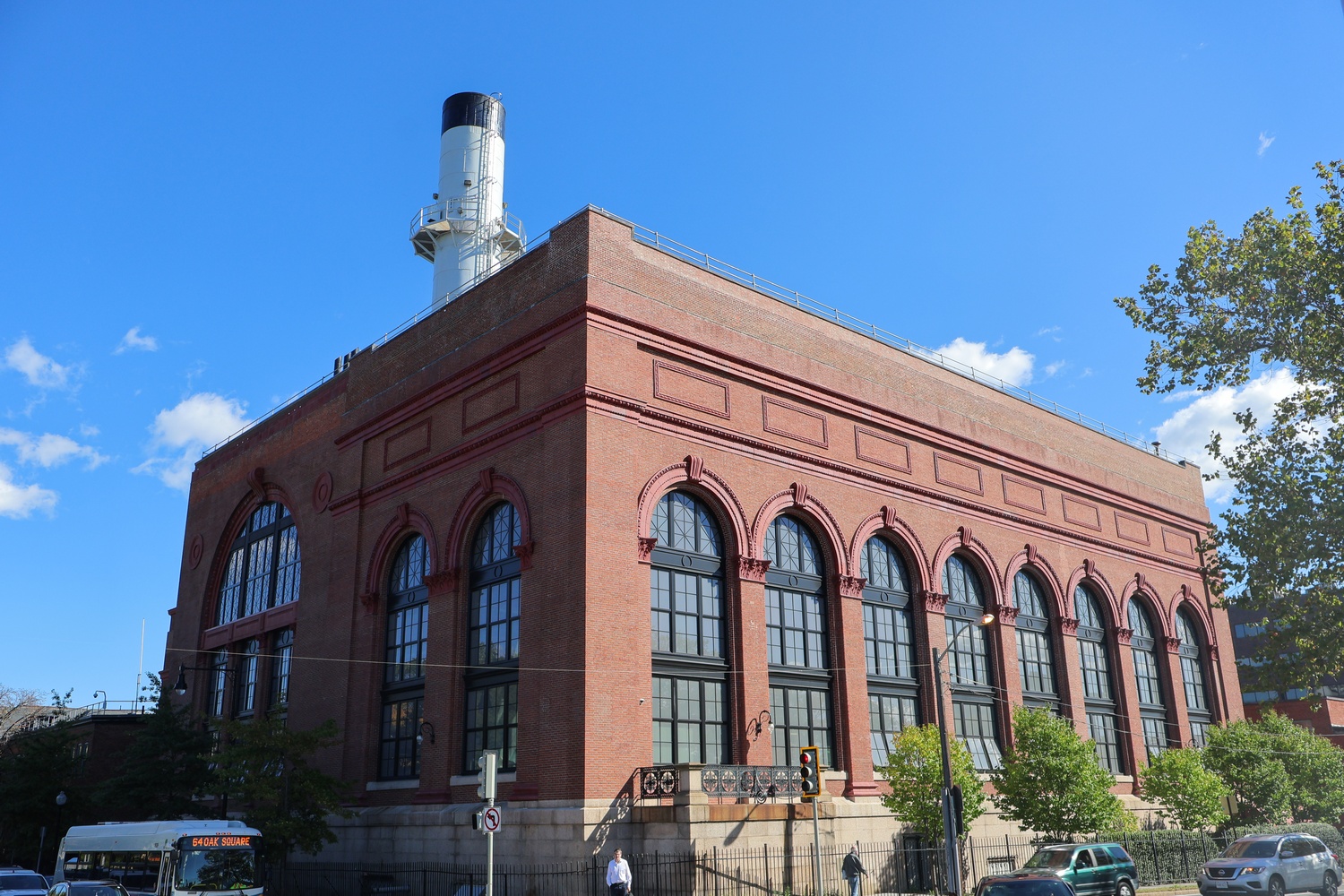 The Blackstone Steam Plant was purchased by Harvard in 2002, and is located on 46 Blackstone street.