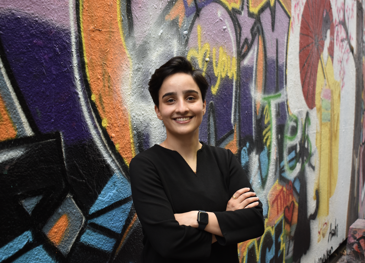 Ayah Al-Zubi '23 is campaigning for the second time for a spot on the Cambridge City Council.