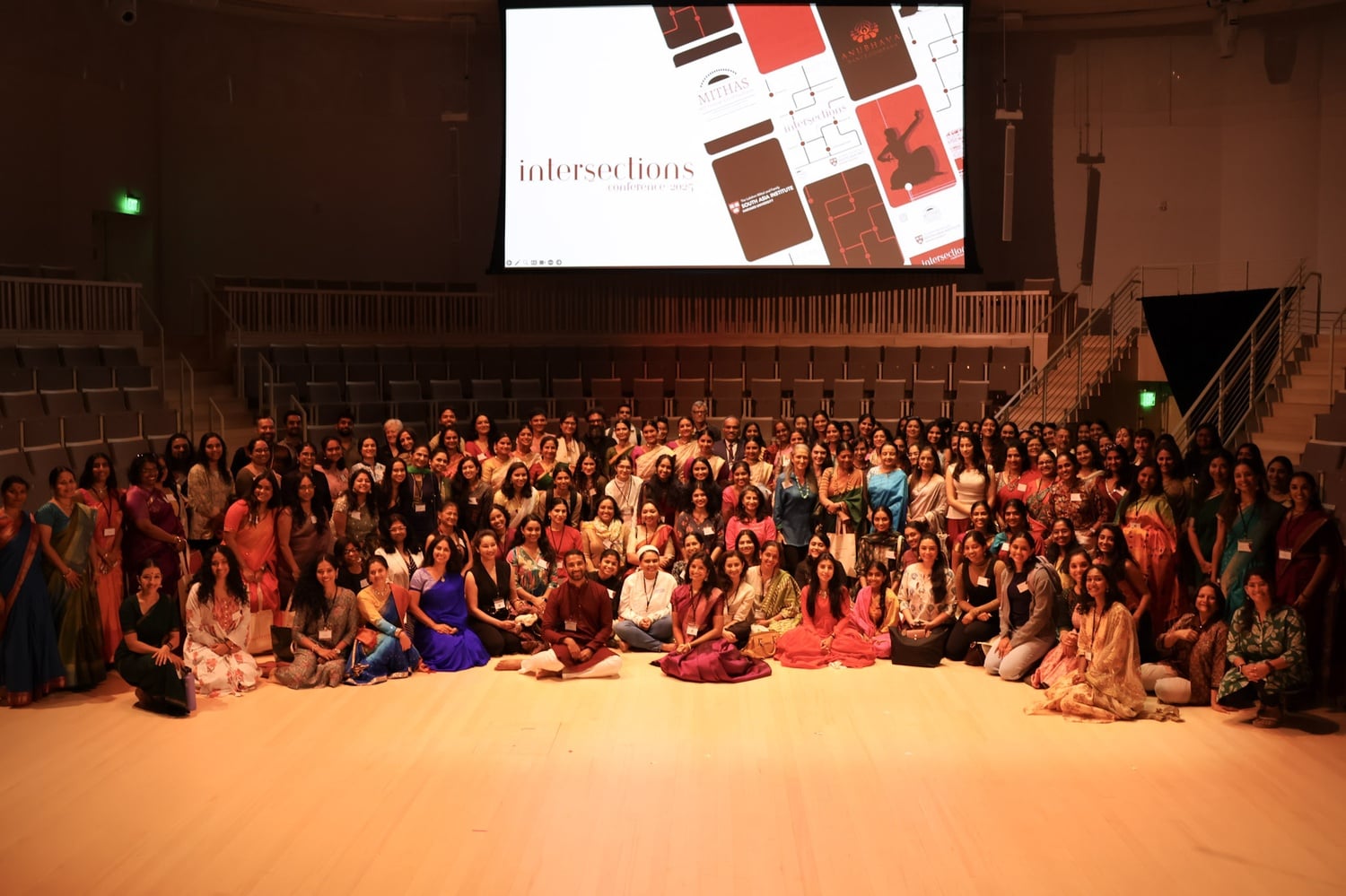 Attendees, presenters, and performers from Intersections 2025