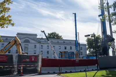 Cover image for Pritzker Hall Still Nearly $40 Million Short of Fundraising Goal as Construction Continues