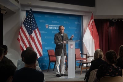 Cover image for Former Singapore Foreign Minister Urges Power Sharing Among Asian Countries at IOP