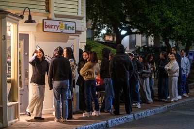 Cover image for The BerryLine Line Lines the Street and It’s Berry, Berry Long.